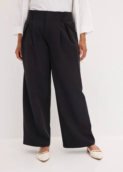 Bundfaltenhose mit Bequembund, bonprix