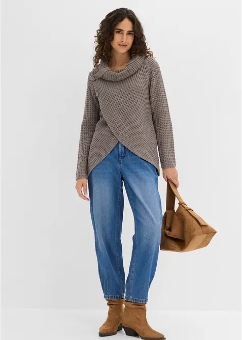 Grobstrick-Pullover, bonprix