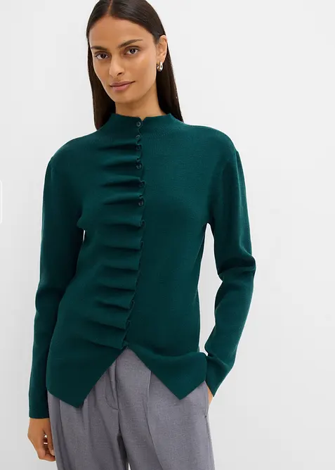 Gilet doux en fine maille, bonprix