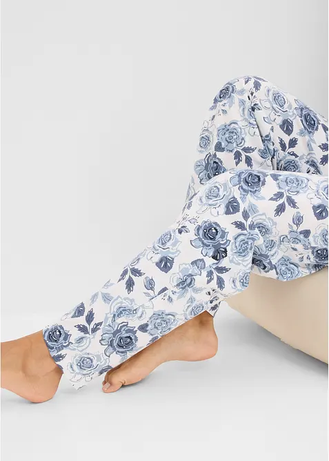 Pyjama aus reiner Bio-Baumwolle, bonprix