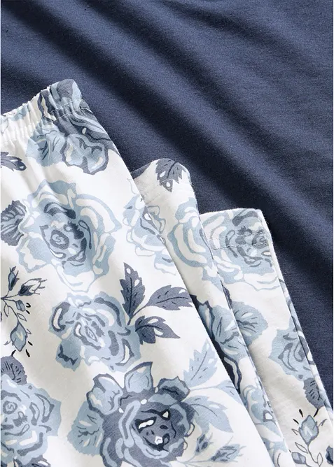 Pyjama aus reiner Bio-Baumwolle, bonprix
