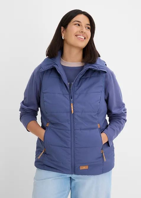 Outdoor-Weste mit Stehkragen, bonprix