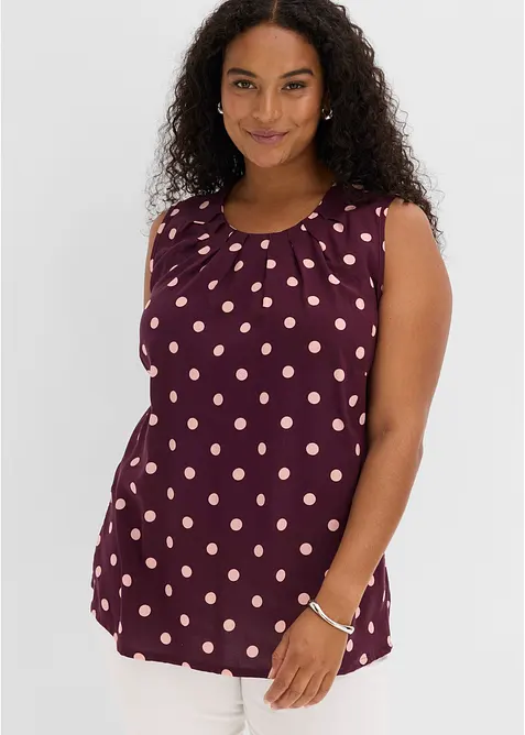 Top fluide en viscose, bonprix
