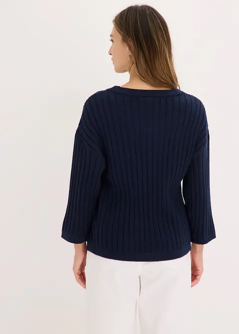 Strickjacke aus Viskose-Mix, bonprix