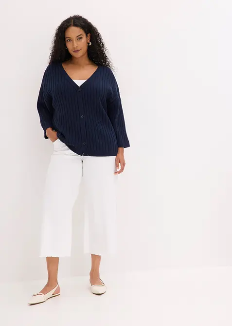 Strickjacke aus Viskose-Mix, bonprix