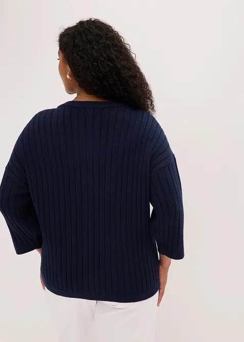 Strickjacke aus Viskose-Mix, bonprix