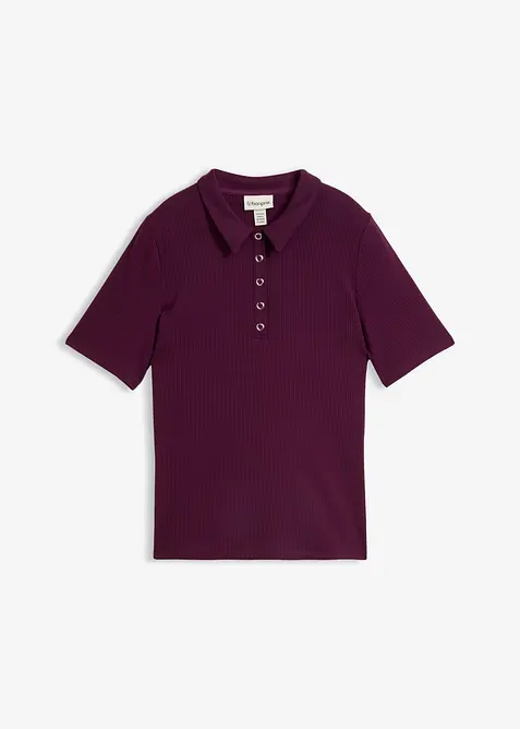 Polo en viscose extensible, bonprix