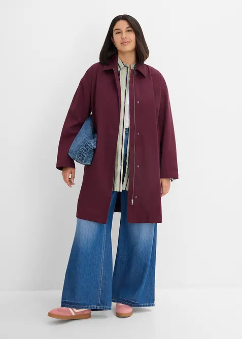 Wasserabweisender Trenchcoat, Oversized, bonprix