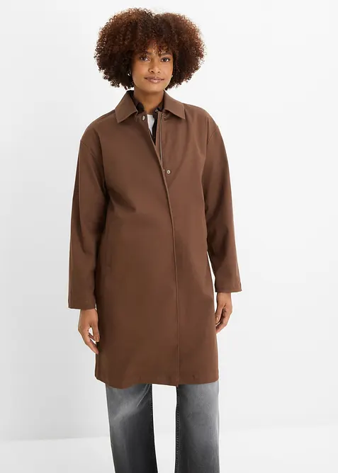 Wasserabweisender Trenchcoat, Oversized, bonprix