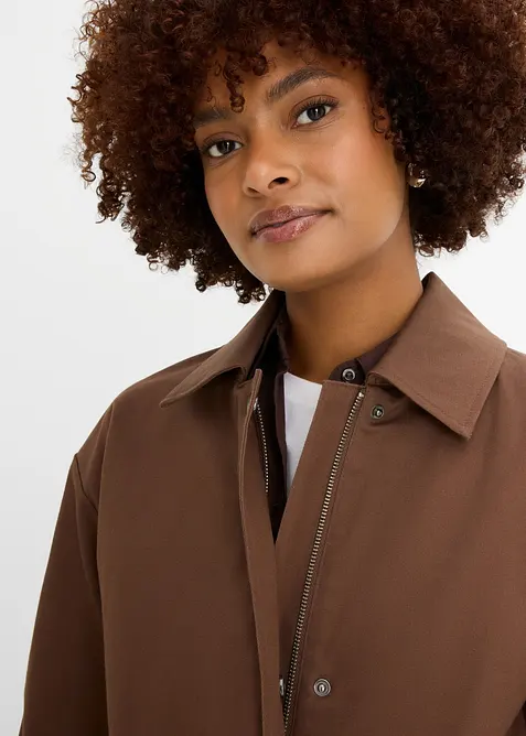 Wasserabweisender Trenchcoat, Oversized, bonprix