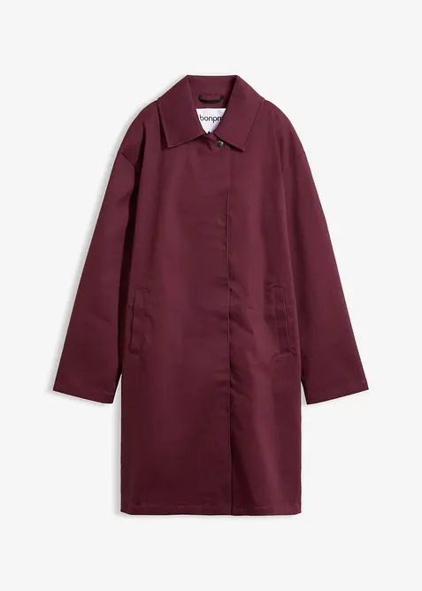 Wasserabweisender Trenchcoat, Oversized, bonprix