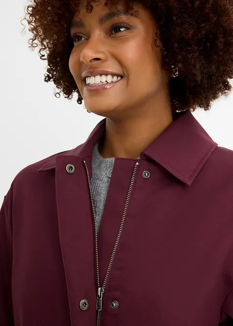 Wasserabweisender Trenchcoat, Oversized, bonprix