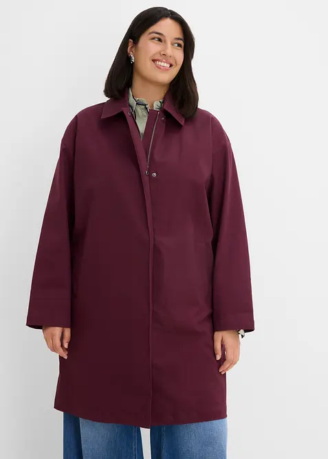 Wasserabweisender Trenchcoat, Oversized, bonprix