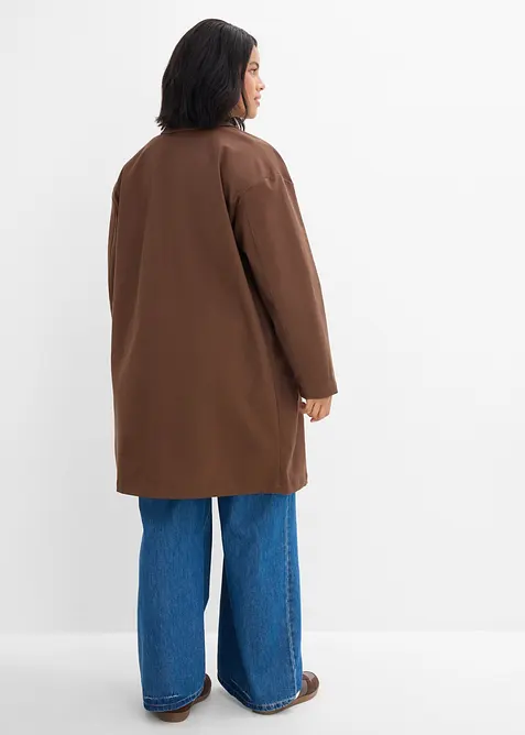 Trench oversize d&eacute;perlant, bonprix