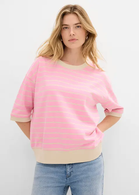 Sweat coupe ample, bonprix
