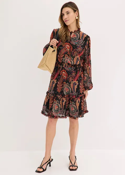 Chiffonkleid, bonprix