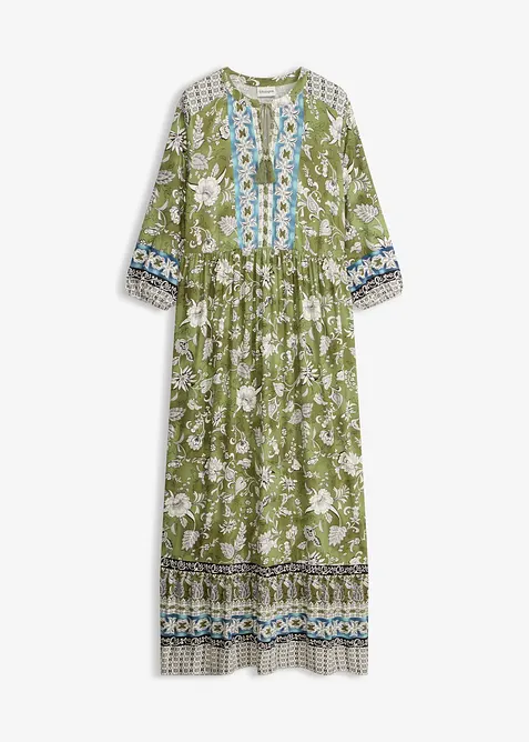 Tunika-Kleid aus flie&szlig;ender Viskose, bonprix