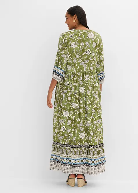 Tunika-Kleid aus flie&szlig;ender Viskose, bonprix
