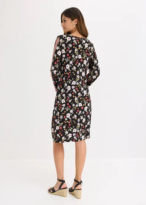 Robe tunique douce en viscose extensible, bonprix