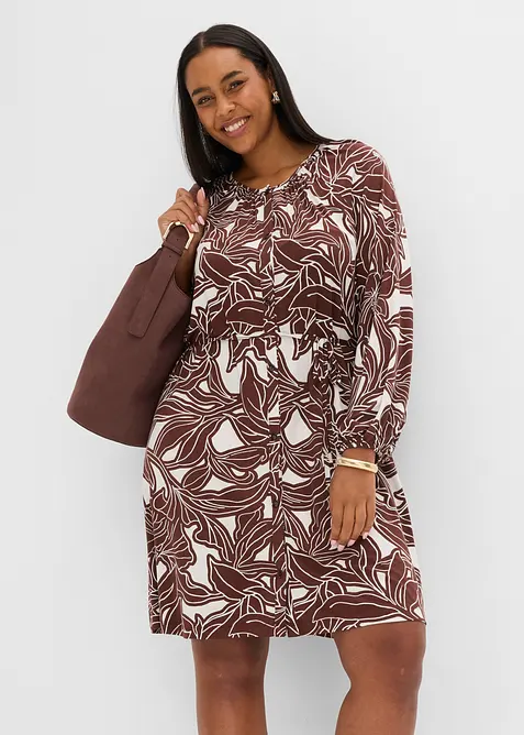 Jerseykleid aus softem Viskose-Mix, bonprix