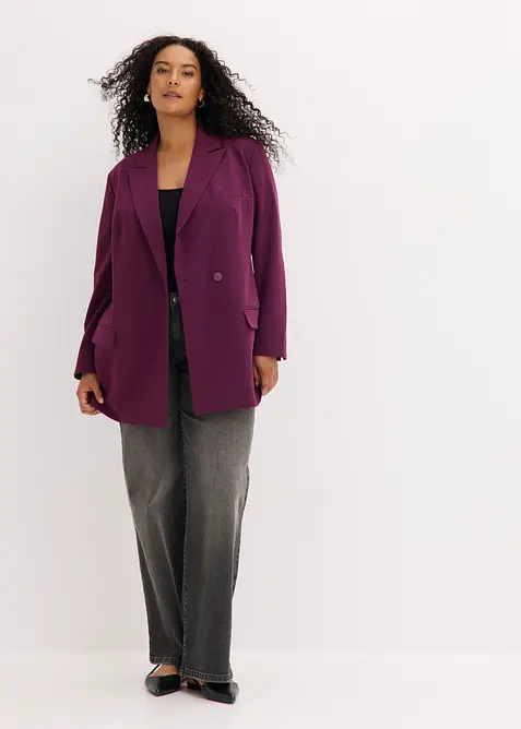 Blazer avec ceinture &agrave; nouer, bonprix