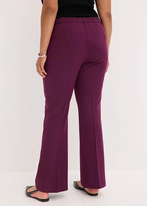 Pantalon &eacute;vas&eacute; &agrave; pinces, bonprix