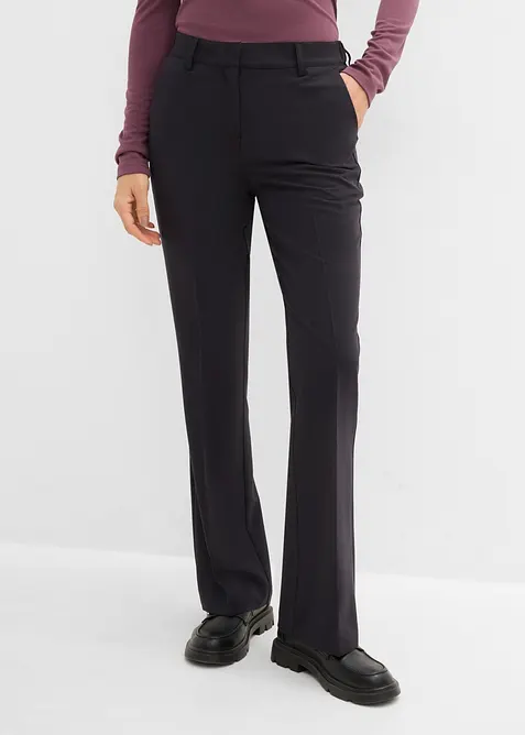 Ausgestellte Hose mit B&uuml;gelfalten, bonprix