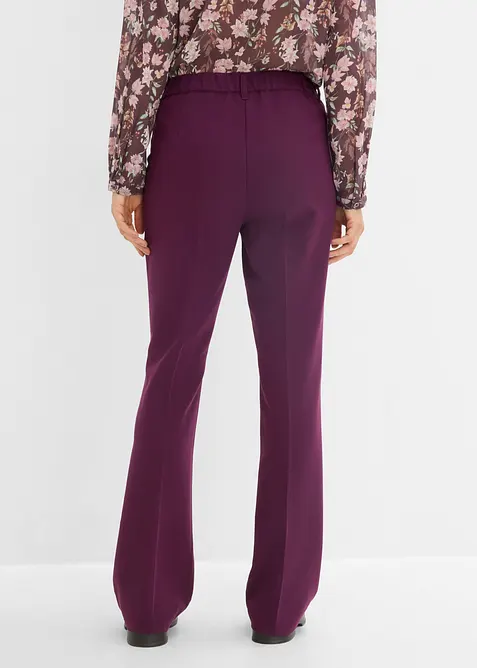 Ausgestellte Hose mit B&uuml;gelfalten, bonprix