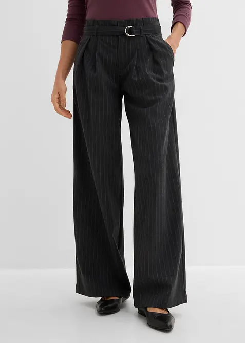 Weite Bundfaltenhose, bonprix