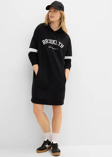 Sweatkleid aus reiner Bio-Baumwolle, bonprix
