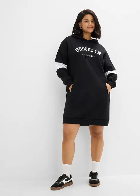 Robe sweat 100% coton, bonprix
