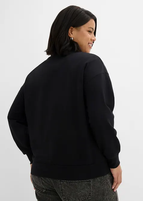 Sweat ample 100% coton, bonprix