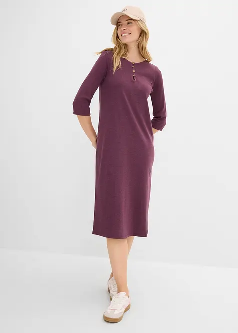 Robe en jersey &agrave; manches 3/4, bonprix