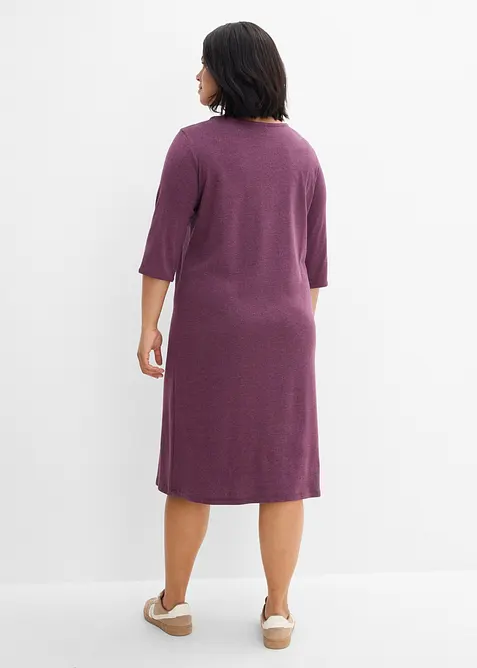Shirtkleid mit 3/4-&Auml;rmeln, bonprix