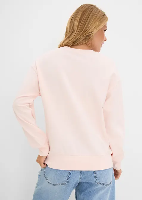 Sweat ample 100% coton, bonprix