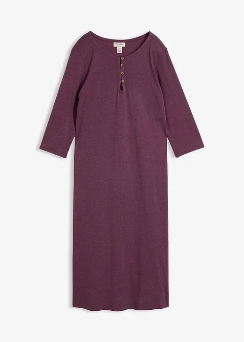 Robe en jersey &agrave; manches 3/4, bonprix