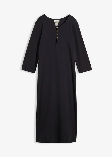 Shirtkleid mit 3/4-&Auml;rmeln, bonprix