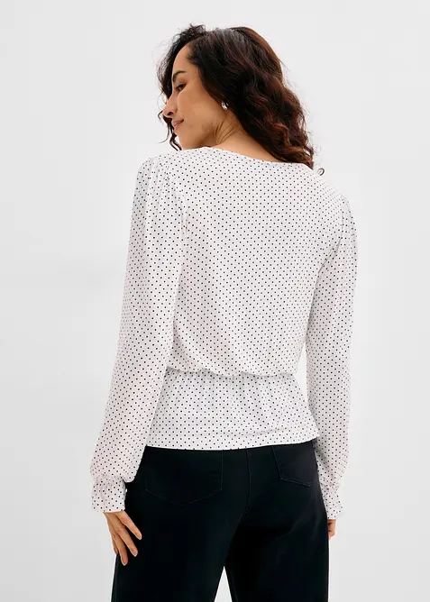 T-shirt effet cache-c&oelig;ur, bonprix