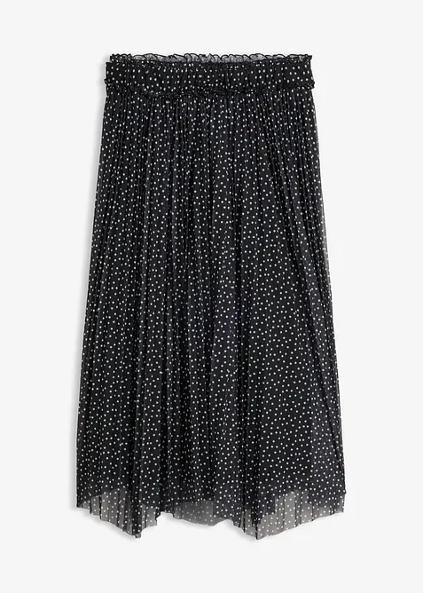 Jupe midi pliss&eacute;e, bonprix
