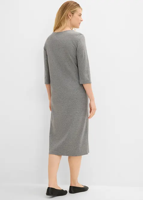 Shirtkleid mit 3/4-&Auml;rmeln, bonprix