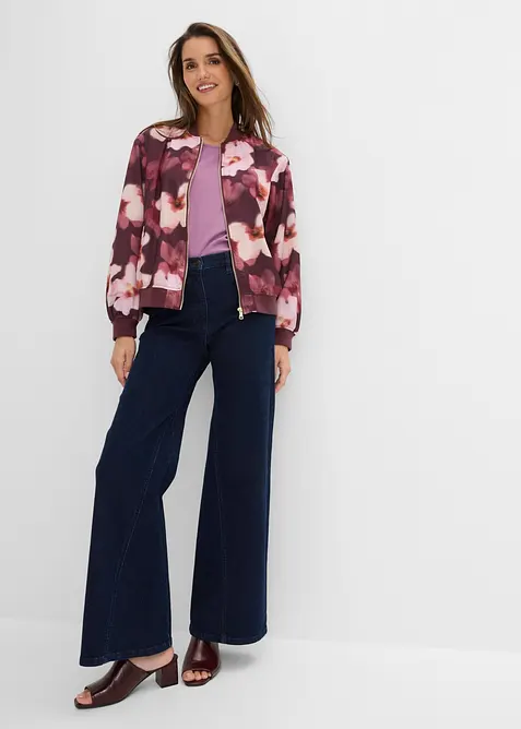 Blouson en satin fluide, bonprix