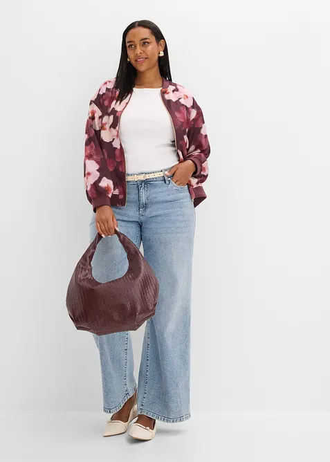 Blouson en satin fluide, bonprix