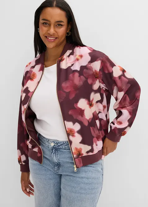 Blouson en satin fluide, bonprix