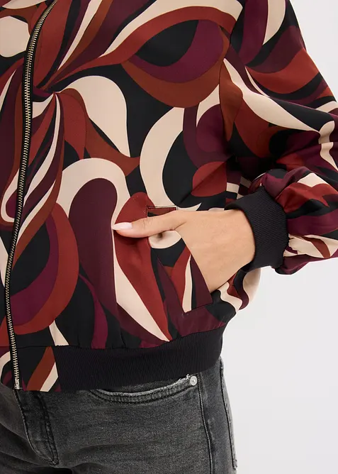 Blouson en satin fluide, bonprix