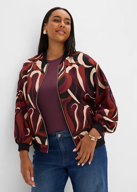 Blouson en satin fluide, bonprix