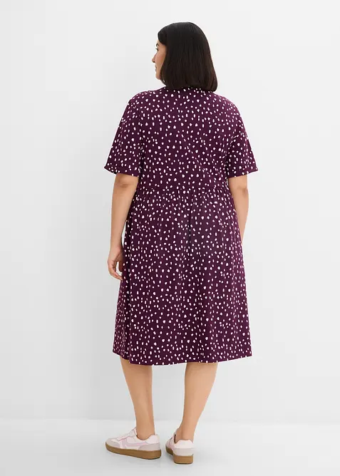 Robe en jersey de coton extensible, bonprix