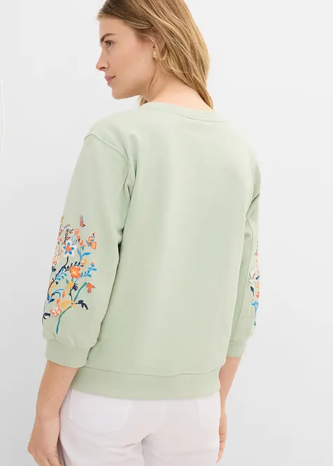 Sweat 100% coton, bonprix