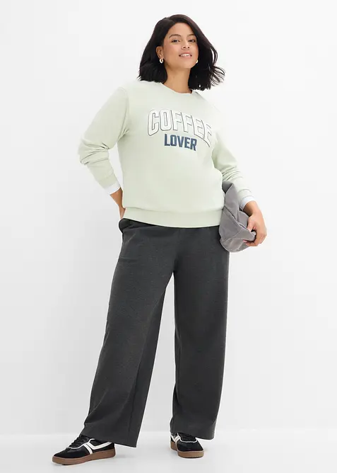 Sweat 100% coton avec imprim&eacute; gonflant, bonprix