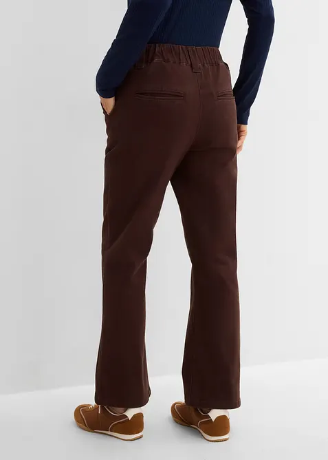 Pantalon en twill de coton extensible, bonprix