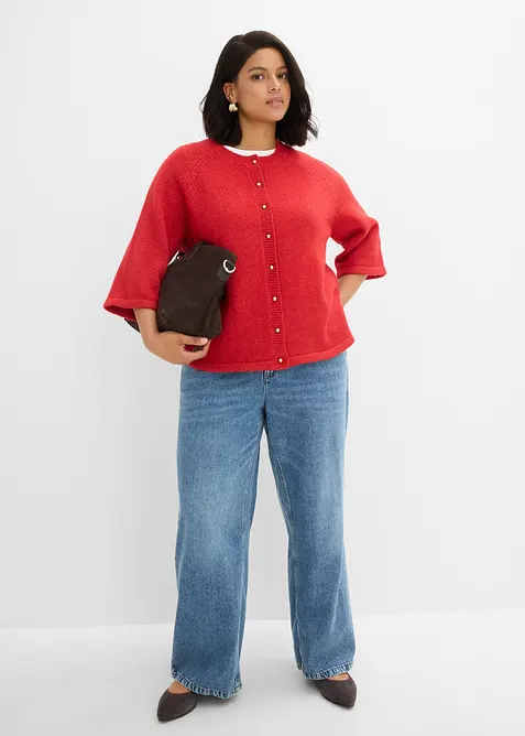 Strickjacke, 3/4 Arm, bonprix